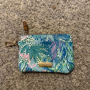 NWT Lilly Pulitzer Zip Top Wallet Holiday in the Sun
